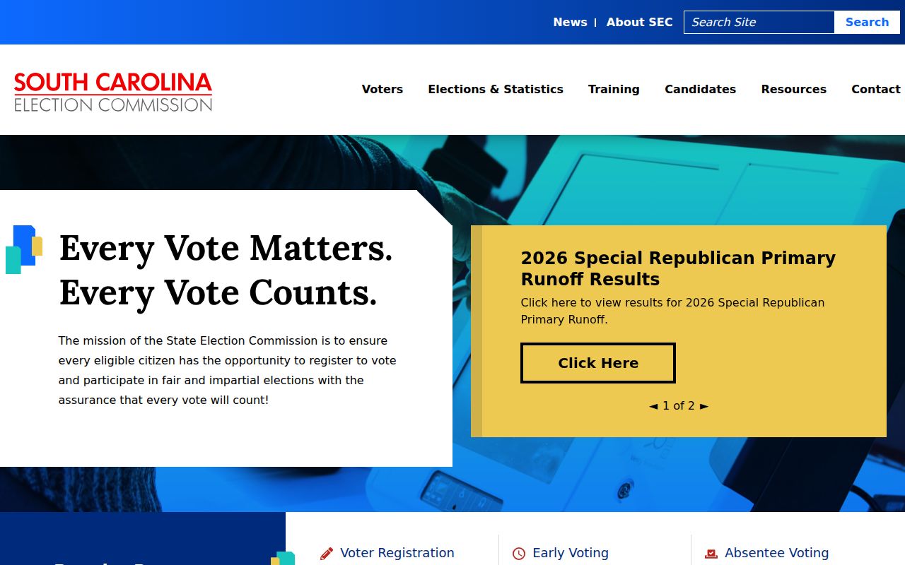 Mauldin residents directory MySCVotes voter services